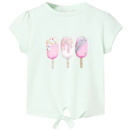 Light mint green children's t-shirt 128 by , Kids T-shirts - Ref: Foro24-10707, Price: 8,52 €, Discount: %