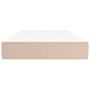 Colchón de muelles ensacados cuero sintético 120x190x20 cm de , Colchones - Ref: Foro24-4007153, Precio: 208,98 €, Descuento: %