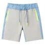Pantalón corto infantil con cordón azul 128 de , Pantalones de niños - Ref: Foro24-12612, Precio: 9,04 €, Descuento: %