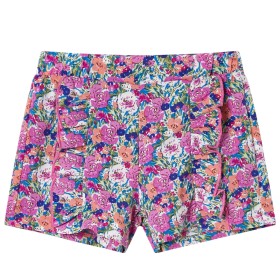 Pantalón corto infantil rosa fucsia 140