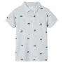 Melange 140 graues Kinder-Poloshirt von , Kinder-T-Shirts - Ref: Foro24-12168, Preis: 10,65 €, Rabatt: %