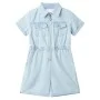 Weicher blauer Kurzarm-Kinder-Jumpsuit 140 von , Kinderkleidung - Ref: Foro24-10913, Preis: 13,56 €, Rabatt: %
