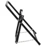 Carrito de rollo de manguera acero negro 48 cm 45 kg by , Garden hose holder - Ref: Foro24-156041, Price: 35,24 €, Discount: %