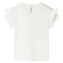 Children's T-shirt in ecru color 92 by , Kids T-shirts - Ref: Foro24-11529, Price: 7,72 €, Discount: %