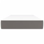 Gray synthetic leather pocket spring mattress 120x190x20 cm by , Mattresses - Ref: Foro24-4007152, Price: 203,98 €, Discount: %