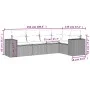Set Gartensofas mit Kissen 5 Stück synthetisches Rattan beige von , Gartensets - Ref: Foro24-3254865, Preis: 416,42 €, Rabatt: %