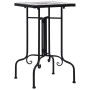 Mesa auxiliar de mosaico cerámica negro y blanco de vidaXL, Soportes para macetas - Ref: Foro24-46711, Precio: 45,81 €, Descu...