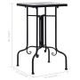 Mesa auxiliar de mosaico cerámica negro y blanco de vidaXL, Soportes para macetas - Ref: Foro24-46711, Precio: 45,81 €, Descu...