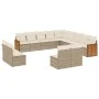 Set Gartensofas mit Kissen 13 Stück synthetisches Rattan beige von , Gartensets - Ref: Foro24-3260567, Preis: 896,25 €, Rabat...