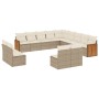 Set Gartensofas mit Kissen 13 Stück synthetisches Rattan beige von , Gartensets - Ref: Foro24-3260567, Preis: 853,50 €, Rabat...