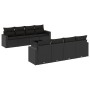8-piece garden sofa set with black synthetic rattan cushions by , Garden sets - Ref: Foro24-3218735, Price: 575,67 €, Discoun...