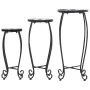 Mosaic tables 3 units black and white ceramic by vidaXL, Pot stands - Ref: Foro24-46703, Price: 87,08 €, Discount: %