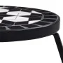 Mosaic tables 3 units black and white ceramic by vidaXL, Pot stands - Ref: Foro24-46703, Price: 87,08 €, Discount: %