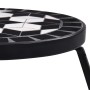 Mosaiktische 3 Einheiten aus schwarzer und weißer Keramik von vidaXL, Topfständer - Ref: Foro24-46703, Preis: 89,04 €, Rabatt: %