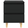 Bedside tables 2 units with black pine wood legs 40x35x50 cm by vidaXL, Nightstands - Ref: Foro24-805854, Price: 72,90 €, Dis...
