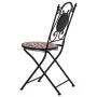 Mosaic bistro chairs 2 units brown ceramic by vidaXL, Garden chairs - Ref: Foro24-46714, Price: 169,05 €, Discount: %