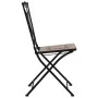 Mosaik-Bistrostühle 2 Einheiten orange/grau von vidaXL, Gartenstühle - Ref: Foro24-46718, Preis: 156,49 €, Rabatt: %