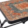 Mosaik-Bistrostühle 2 Einheiten orange/grau von vidaXL, Gartenstühle - Ref: Foro24-46718, Preis: 156,49 €, Rabatt: %