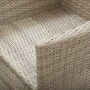 2 Stück Gartenliegestühle und beige synthetische Rattankissen von vidaXL, Gartenstühle - Ref: Foro24-46046, Preis: 229,48 €, ...