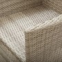 2 Stück Gartenliegestühle und beige synthetische Rattankissen von vidaXL, Gartenstühle - Ref: Foro24-46046, Preis: 234,10 €, ...