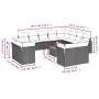 Garden set with 13-piece synthetic rattan beige cushions. by , Garden sets - Ref: Foro24-3223951, Price: 943,30 €, Discount: %