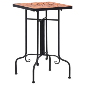 Terracotta ceramic mosaic side table by vidaXL, Pot stands - Ref: Foro24-46709, Price: 45,73 €, Discount: %