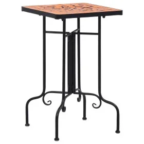 Terracotta ceramic mosaic side table by vidaXL, Pot stands - Ref: Foro24-46709, Price: 45,29 €, Discount: %