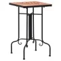 Mesa auxiliar de mosaico cerámica terracota de vidaXL, Soportes para macetas - Ref: Foro24-46709, Precio: 45,52 €, Descuento: %