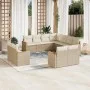 Garden sofa set 11 pieces with beige synthetic rattan cushions by , Garden sets - Ref: Foro24-3258901, Price: 892,96 €, Disco...