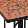 Mesa auxiliar de mosaico cerámica terracota de vidaXL, Soportes para macetas - Ref: Foro24-46709, Precio: 45,52 €, Descuento: %