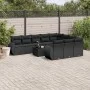 Set mit 11 Stück Gartensofas und Kissen synthetisches Rattan schwarz von , Gartensets - Ref: Foro24-3254232, Preis: 723,05 €,...
