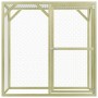 Impregnated pine wood chicken coop 1.5x1.5x1.5 m by vidaXL, Cages and habitats for small animals - Ref: Foro24-278403, Price:...
