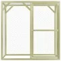 Impregnated pine wood chicken coop 1.5x1.5x1.5 m by vidaXL, Cages and habitats for small animals - Ref: Foro24-278403, Price:...