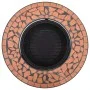 vidaXl Brasero de mosaico cerámica terracota 68 cm de vidaXL, Chimeneas - Ref: Foro24-46719, Precio: 68,70 €, Descuento: %