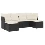 6-piece garden sofa set with black synthetic rattan cushions by , Garden sets - Ref: Foro24-3218006, Price: 328,67 €, Discoun...