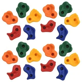Presas de escalada 20 unidades PE multicolor de vidaXL, Escalada - Ref: Foro24-278648, Precio: 44,99 €, Descuento: %