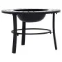 vidaXl Brasero de mosaico cerámica negro y blanco 68 cm de vidaXL, Chimeneas - Ref: Foro24-46721, Precio: 69,02 €, Descuento: %