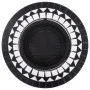 vidaXL Mosaik-Keramik-Feuerstelle schwarz und weiß 68 cm von vidaXL, Kamine - Ref: Foro24-46721, Preis: 69,02 €, Rabatt: %