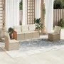 Set Gartensofas mit Kissen 5 Stück synthetisches Rattan beige von , Gartensets - Ref: Foro24-3227528, Preis: 339,90 €, Rabatt: %