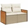 Set Gartensofas mit Kissen 5 Stück synthetisches Rattan beige von , Gartensets - Ref: Foro24-3227528, Preis: 339,90 €, Rabatt: %