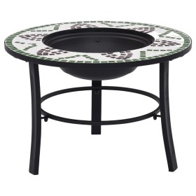 vidaXl Grüne Keramik-Mosaik-Kohlenschale 68 cm von vidaXL, Kamine - Ref: Foro24-46722, Preis: 69,53 €, Rabatt: %