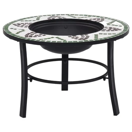 vidaXl Grüne Keramik-Mosaik-Kohlenschale 68 cm von vidaXL, Kamine - Ref: Foro24-46722, Preis: 69,30 €, Rabatt: %