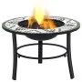 vidaXl Grüne Keramik-Mosaik-Kohlenschale 68 cm von vidaXL, Kamine - Ref: Foro24-46722, Preis: 69,30 €, Rabatt: %