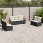 7-piece garden dining set with black synthetic rattan cushions by , Garden sets - Ref: Foro24-3227554, Price: 380,34 €, Disco...