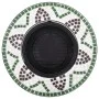 vidaXl Grüne Keramik-Mosaik-Kohlenschale 68 cm von vidaXL, Kamine - Ref: Foro24-46722, Preis: 69,30 €, Rabatt: %