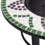 vidaXl Grüne Keramik-Mosaik-Kohlenschale 68 cm von vidaXL, Kamine - Ref: Foro24-46722, Preis: 69,30 €, Rabatt: %