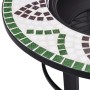 vidaXl Grüne Keramik-Mosaik-Kohlenschale 68 cm von vidaXL, Kamine - Ref: Foro24-46722, Preis: 69,53 €, Rabatt: %
