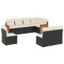 8-piece garden sofa set with black synthetic rattan cushions by , Garden sets - Ref: Foro24-3227722, Price: 470,75 €, Discoun...