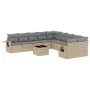 Garden sofa set 11 pieces with beige synthetic rattan cushions by , Garden sets - Ref: Foro24-3220718, Price: 678,51 €, Disco...