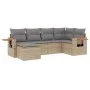 Set Gartensofas mit Kissen 6 Stück synthetisches Rattan beige von , Gartensets - Ref: Foro24-3227018, Preis: 392,22 €, Rabatt: %